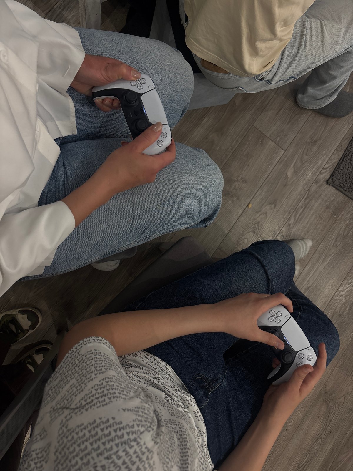 Gaming session captured in Yerevan living room