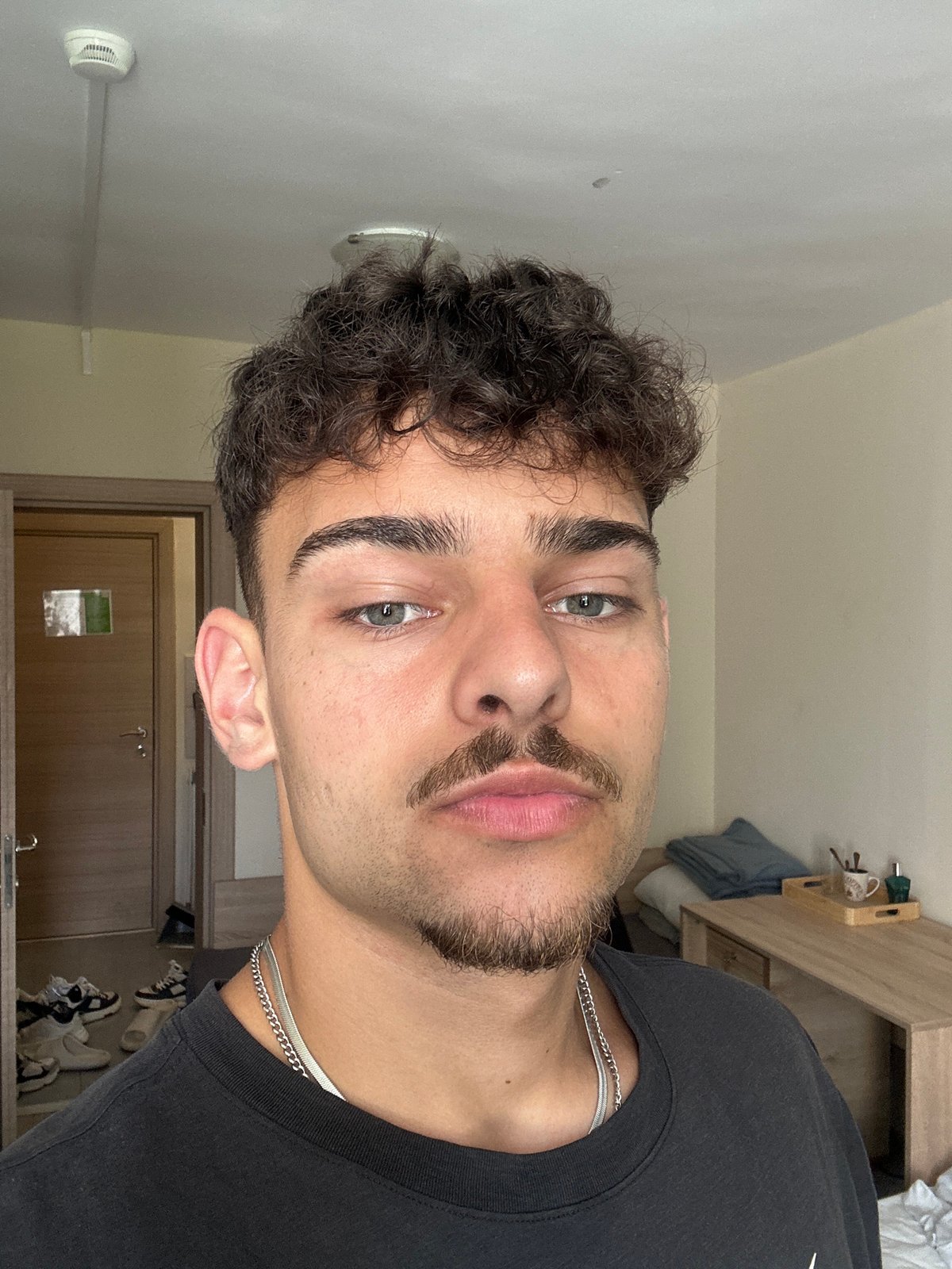 Young man takes selfies while gaming in Sofia