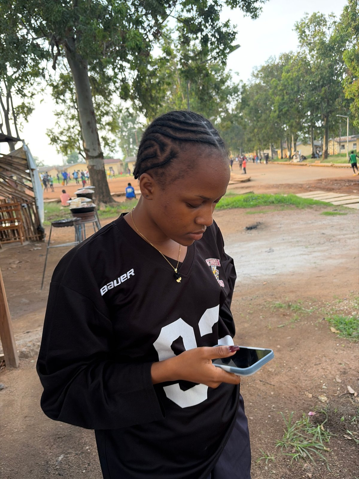 Daily life unfolds in Rafin Par Nigeria community