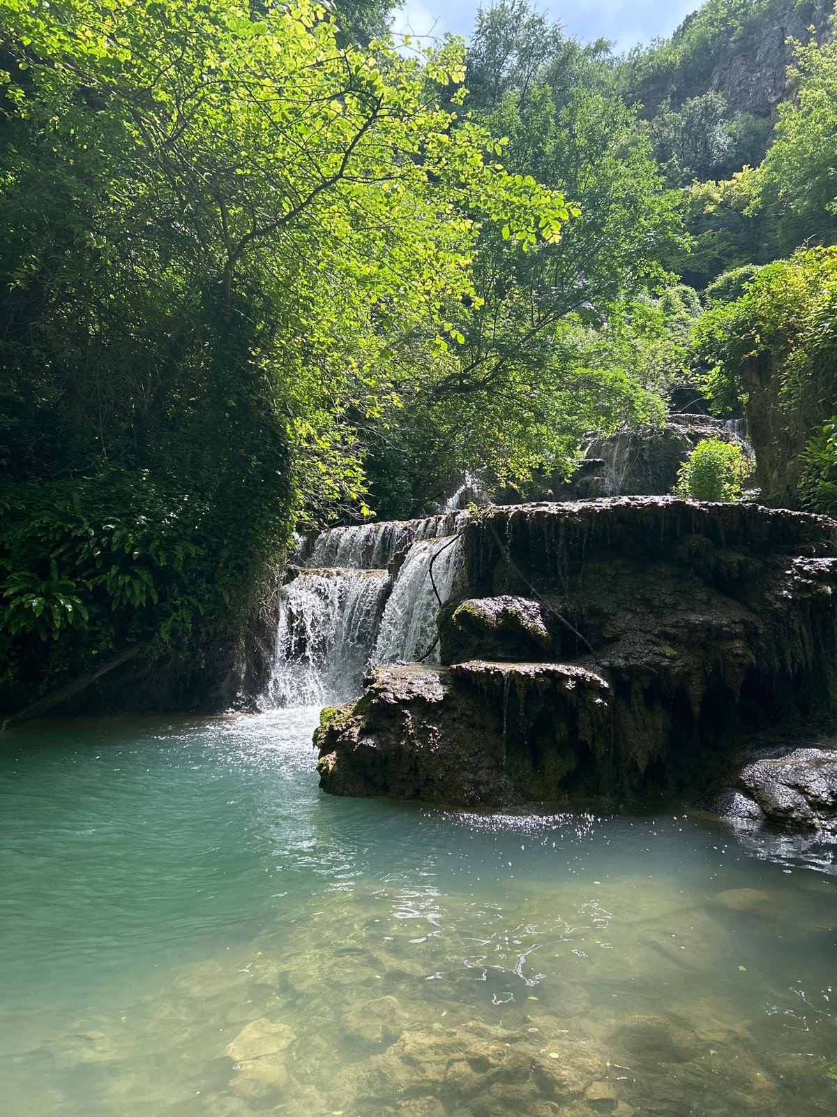 Exploring Krushuna Waterfalls caves and cascades in Bulgaria
