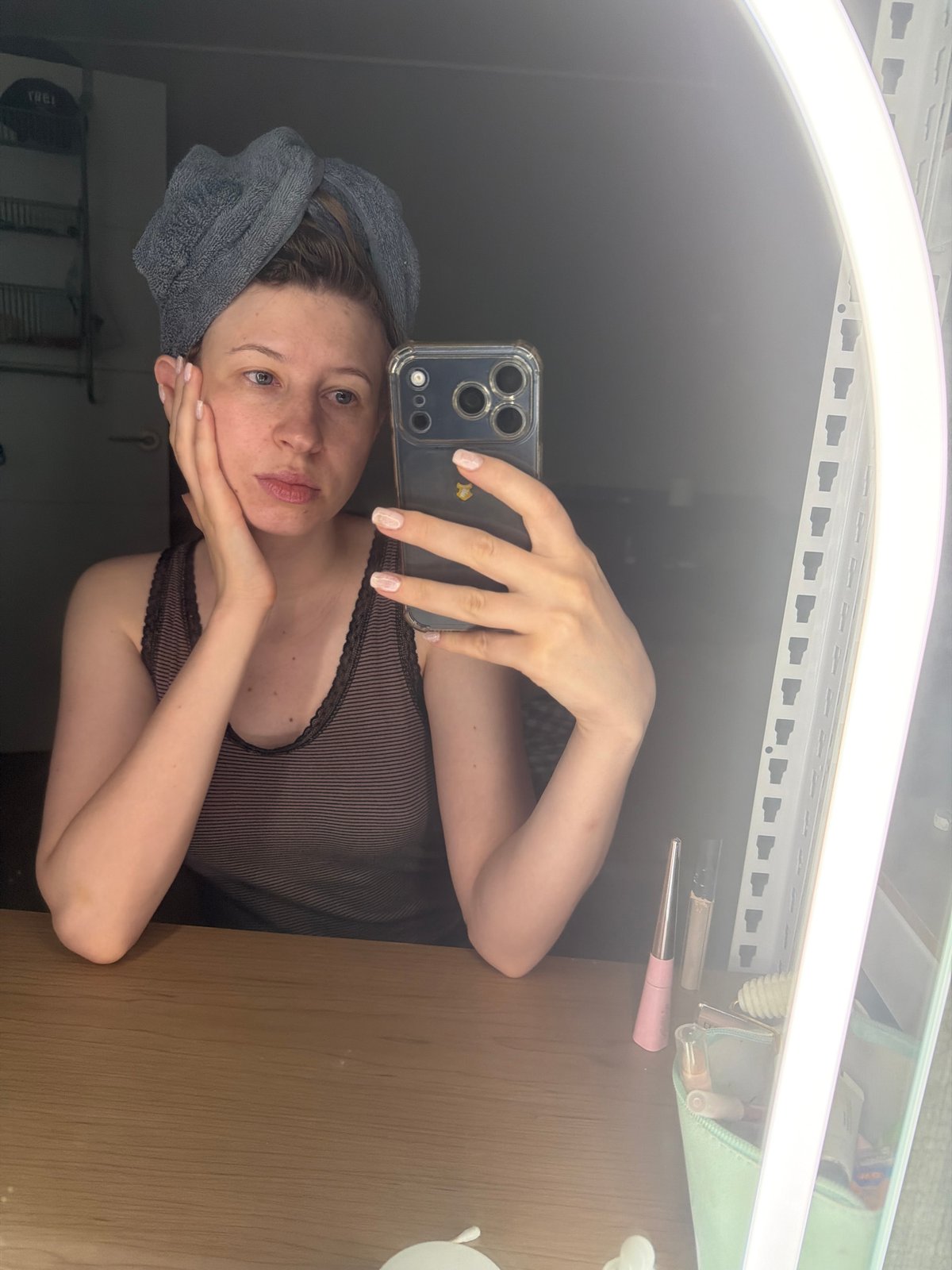 Skincare routine at home in Dongducheon-si