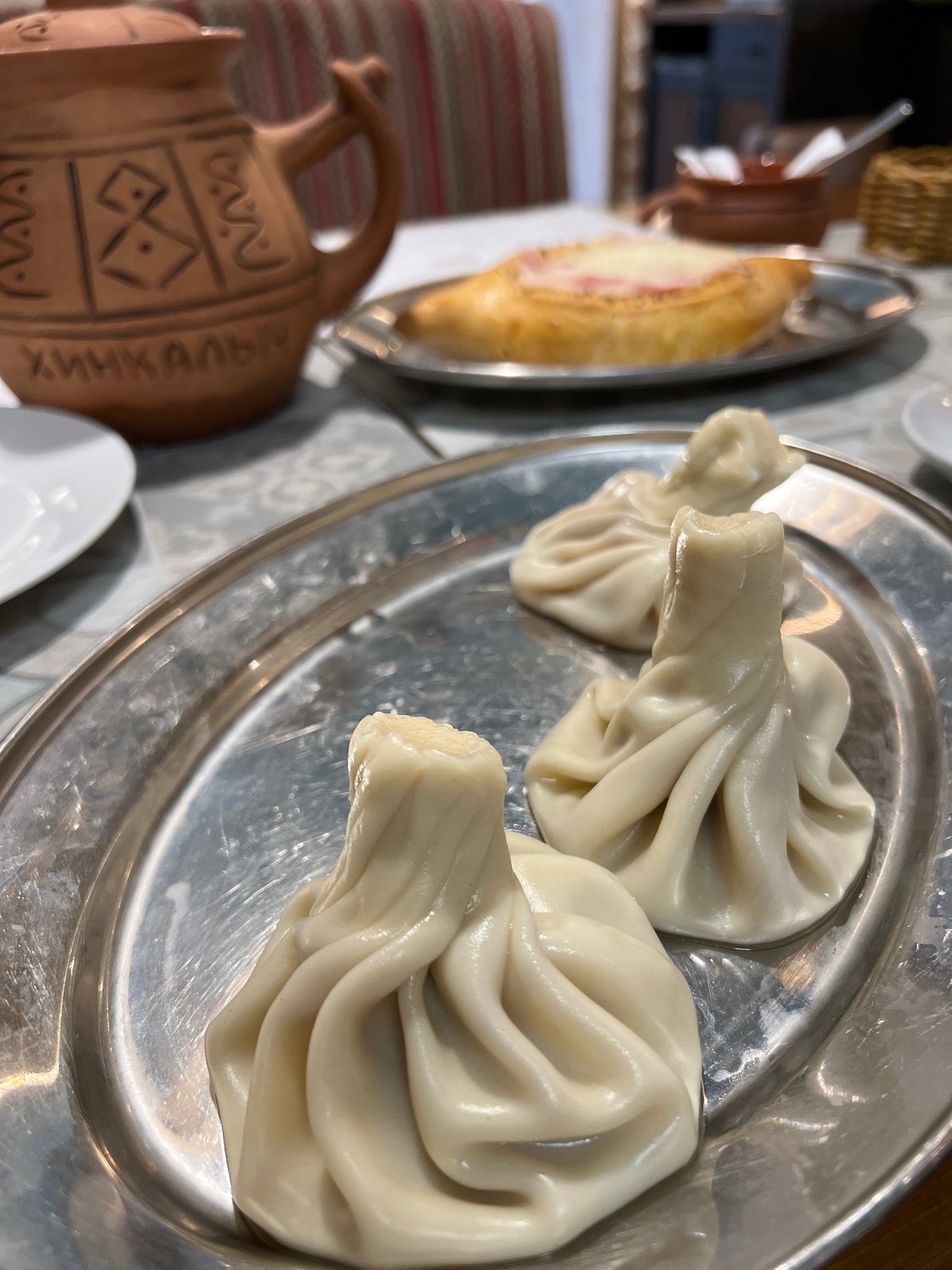 Georgian restaurant experience documented in Kazan, Russia