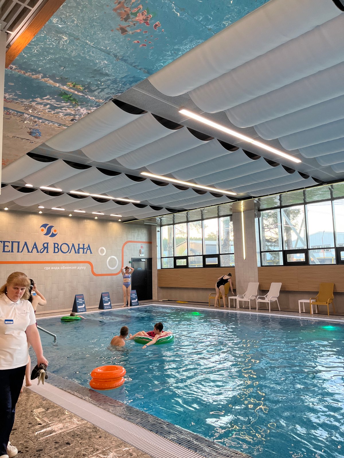 Swimming activity documented at Votkinsk pool facility