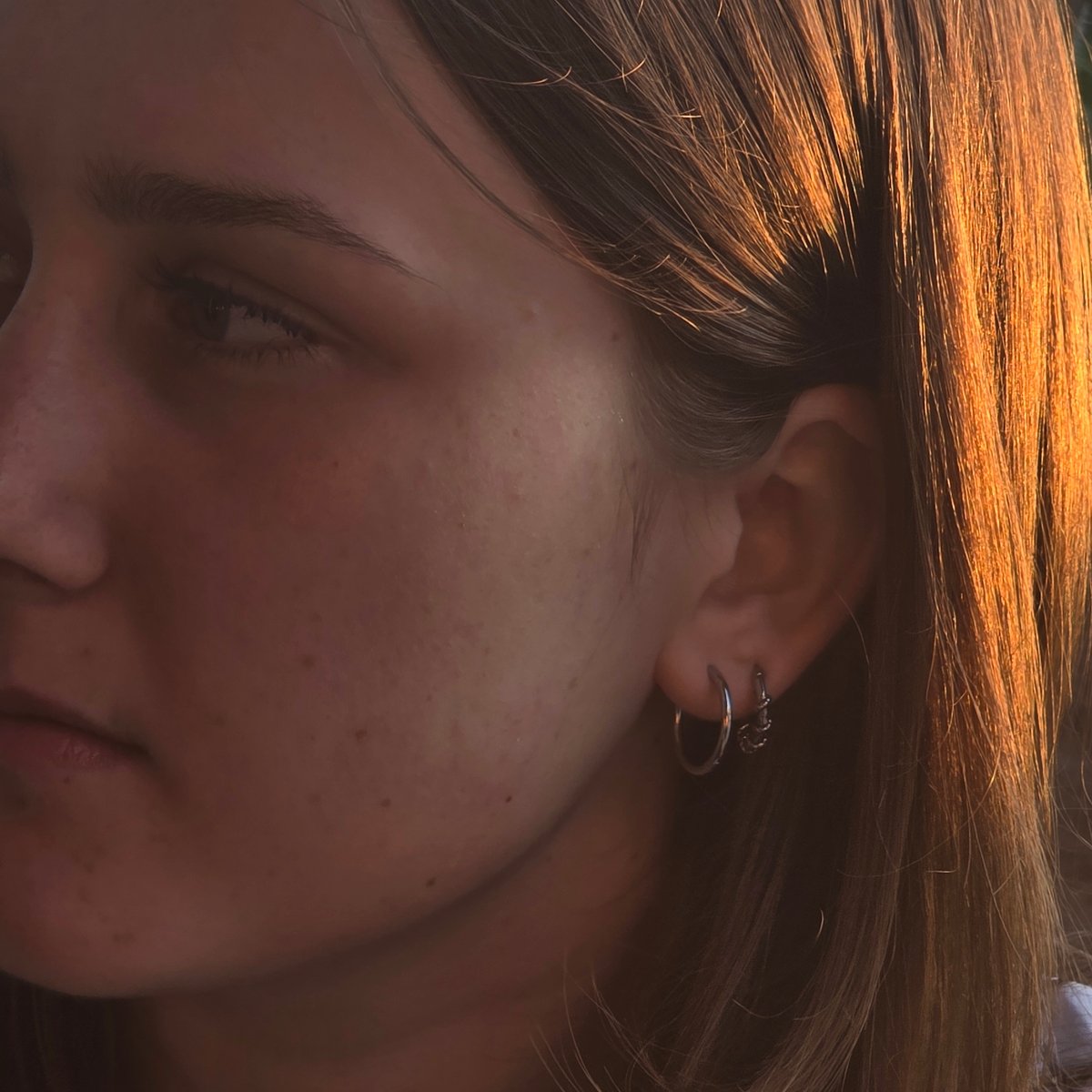 City streets and portraits at dusk, golden hour vibes