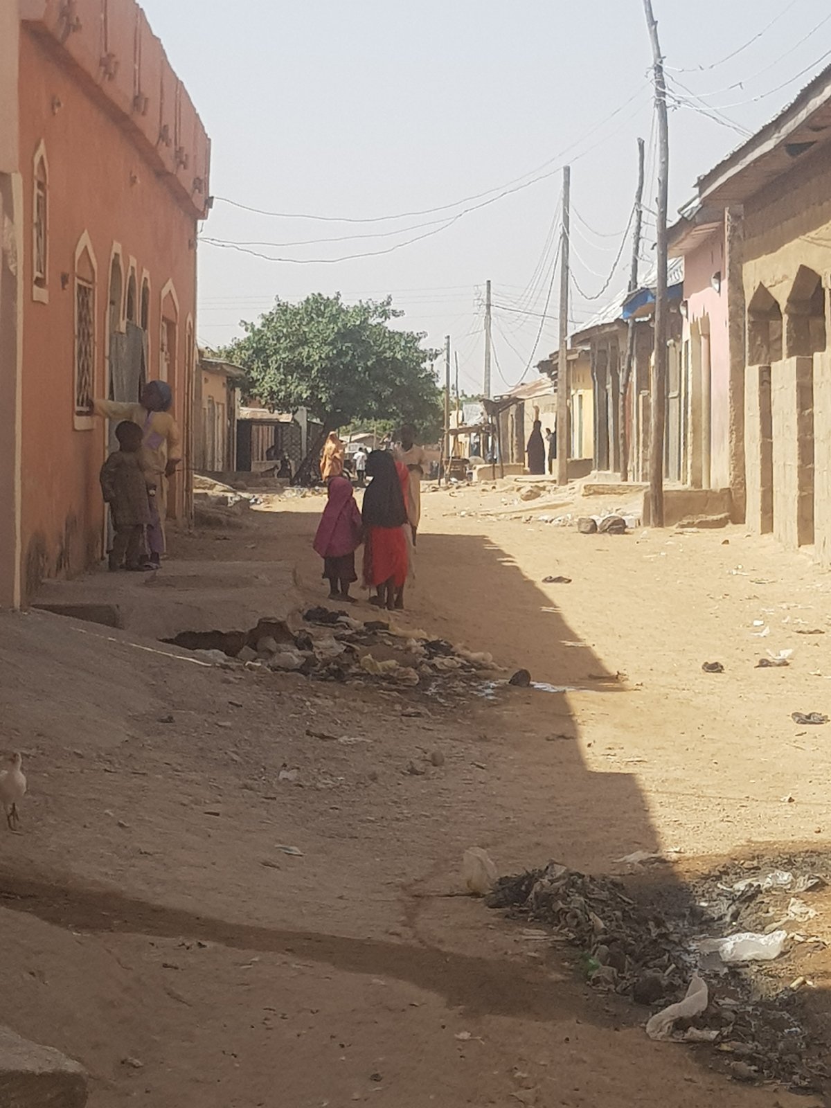 Morning street life documented in northern Nigerian towns