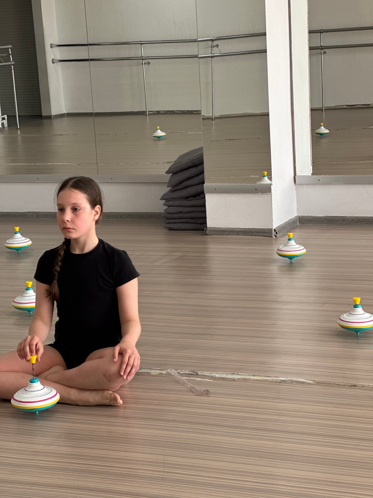 Dance class in session at Votkinsk studio