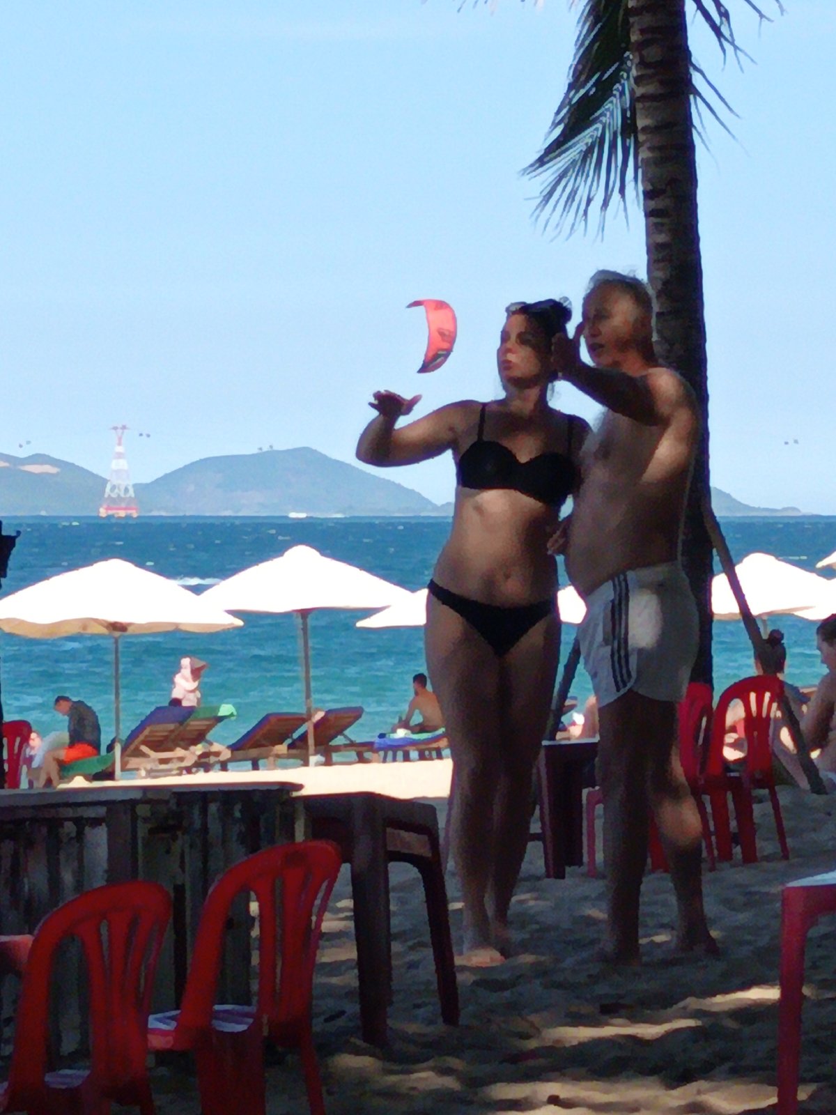 Laid-back beach day in full swing at Nha Trang