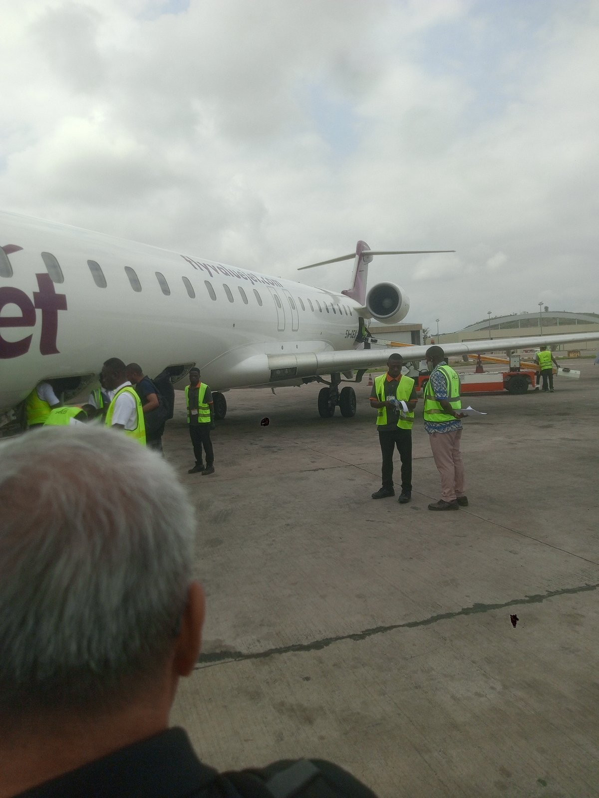 Domestic flight journey documented between Nigerian airports