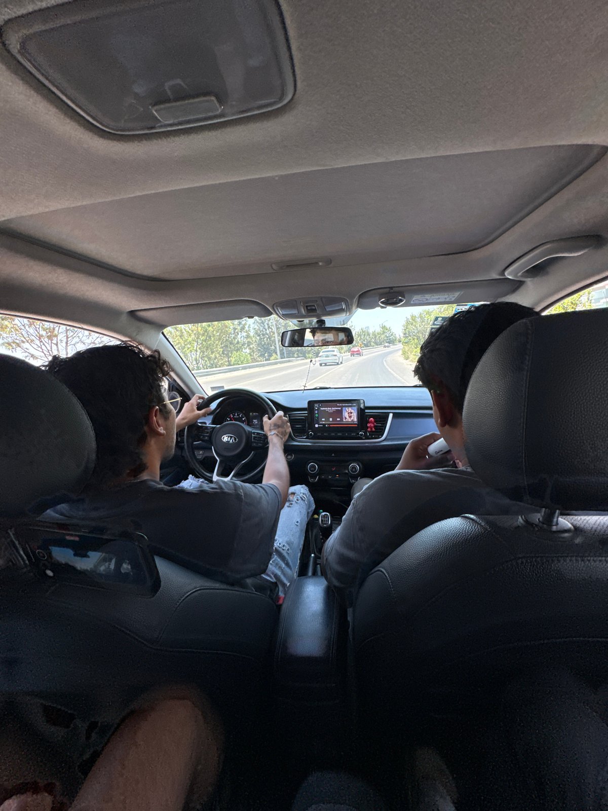 Car interior captured from multiple angles in Mexico
