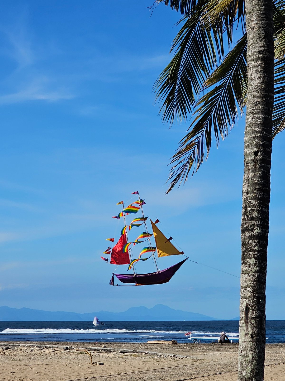 Morning beach activities and yoga classes observed in Kuta Selatan