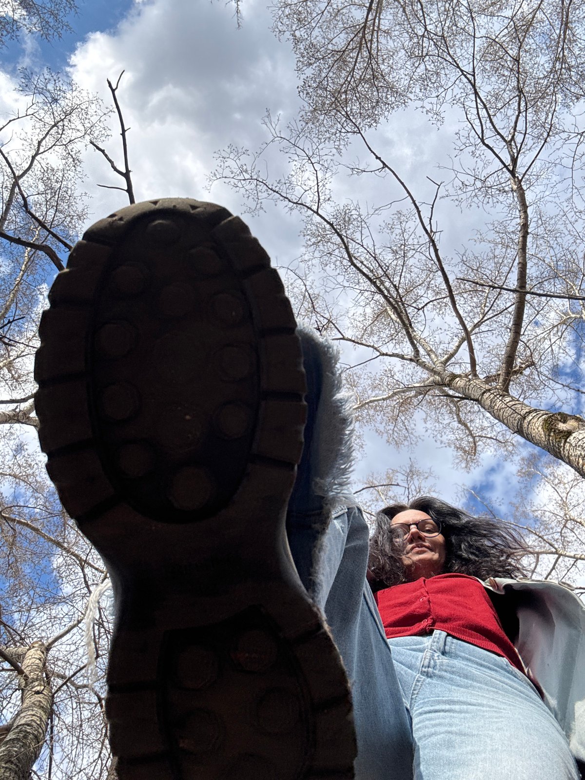 Spring day documented through personal moments in Chaikovsky, Russia