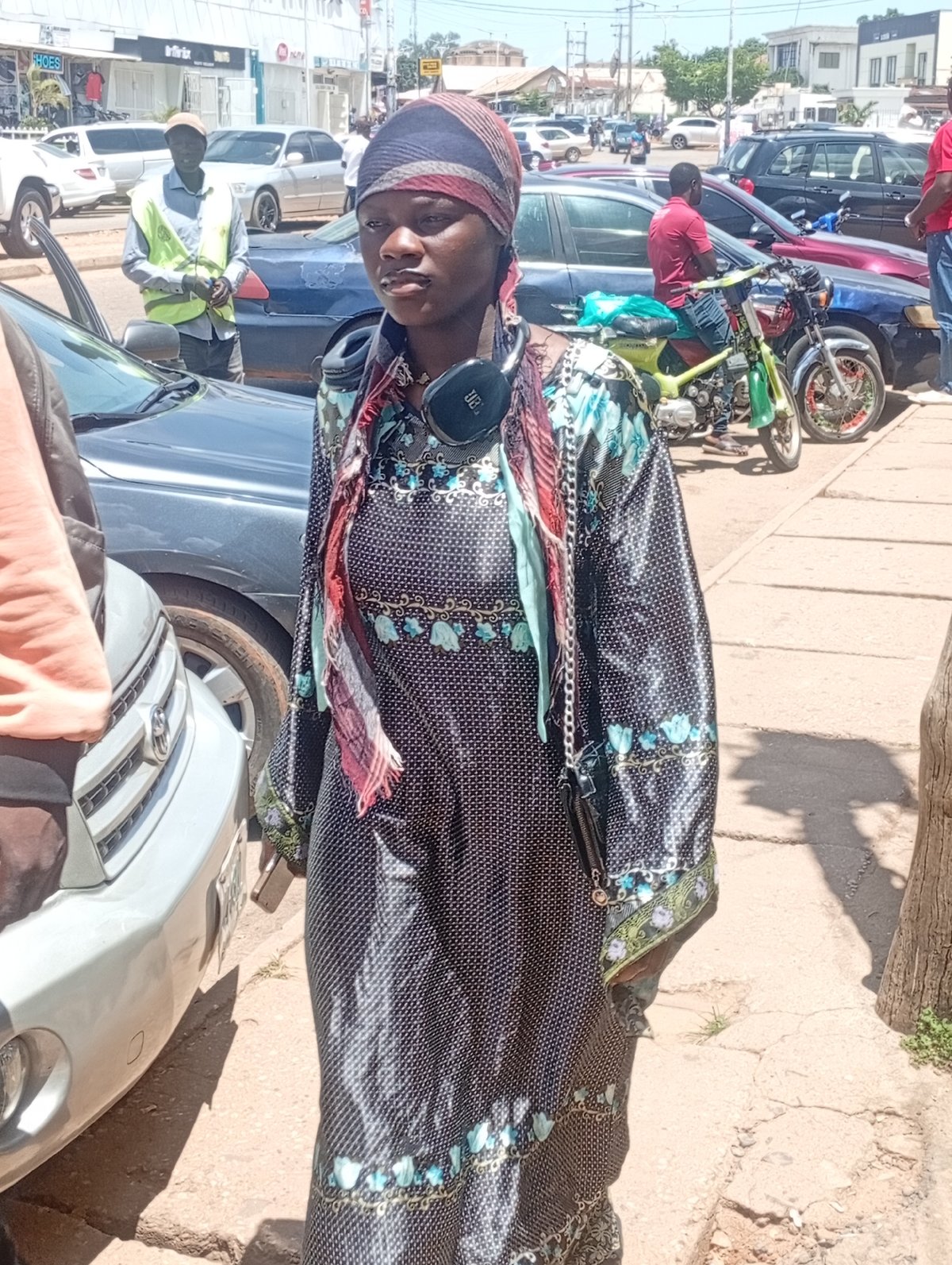 Midday street scenes from Jos, Nigeria