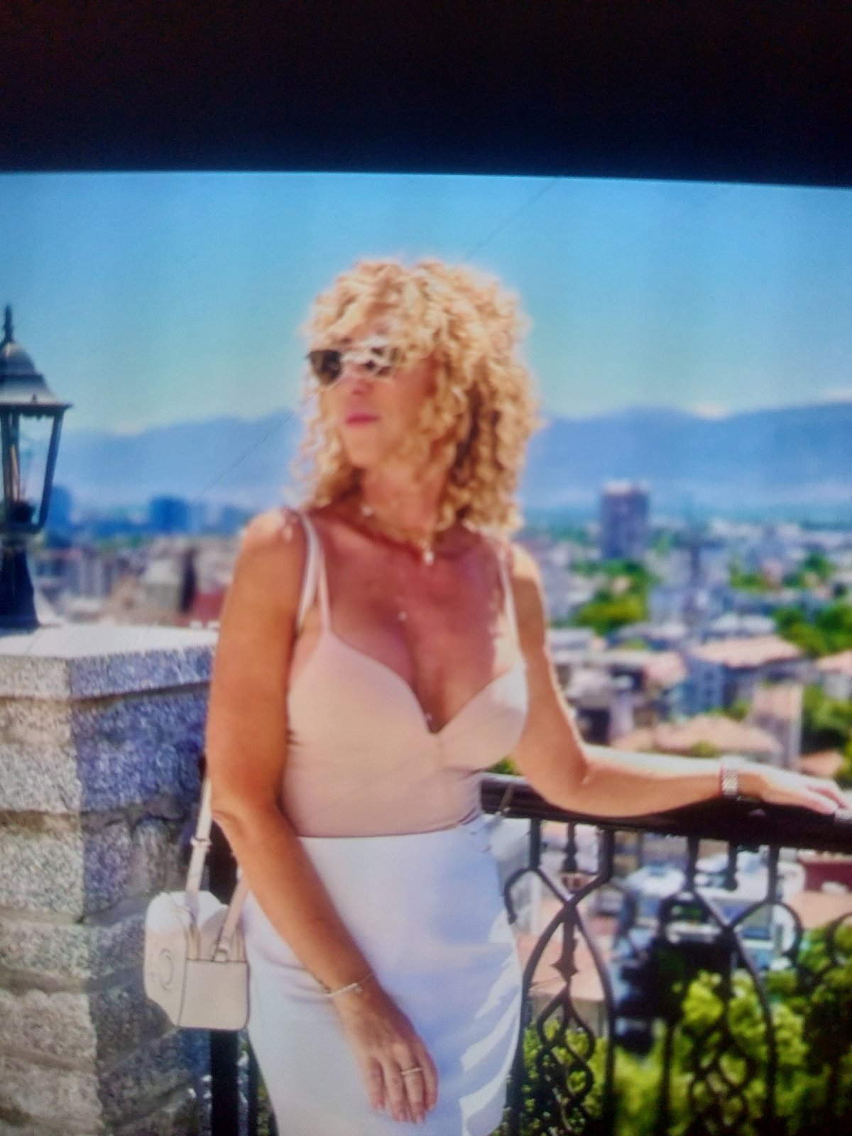 Woman enjoys afternoon beach outing in Tsarevo, Bulgaria