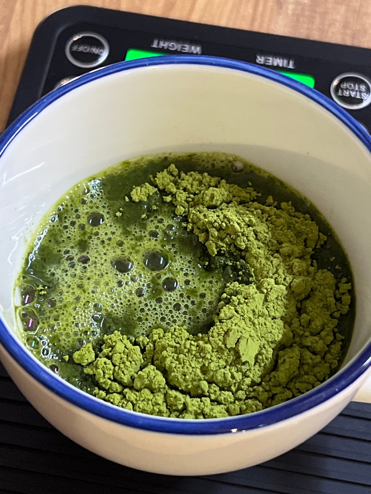 Matcha drink prep, start to finish, at an Antalya café