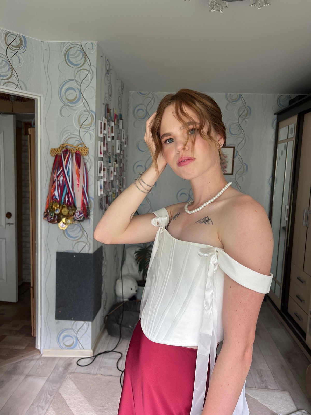 Getting ready for a celebration in Chaikovsky, Russia