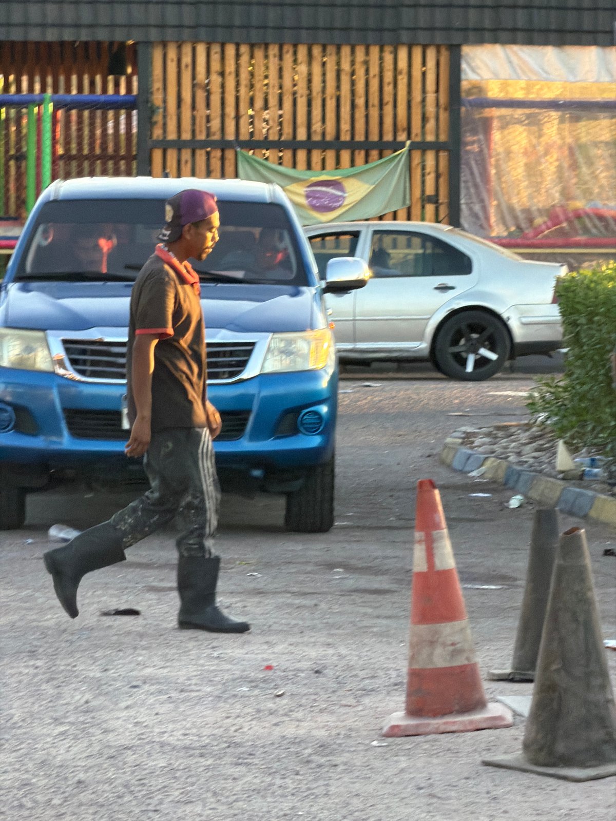 Sharm El Sheikh streets and sunset, late afternoon