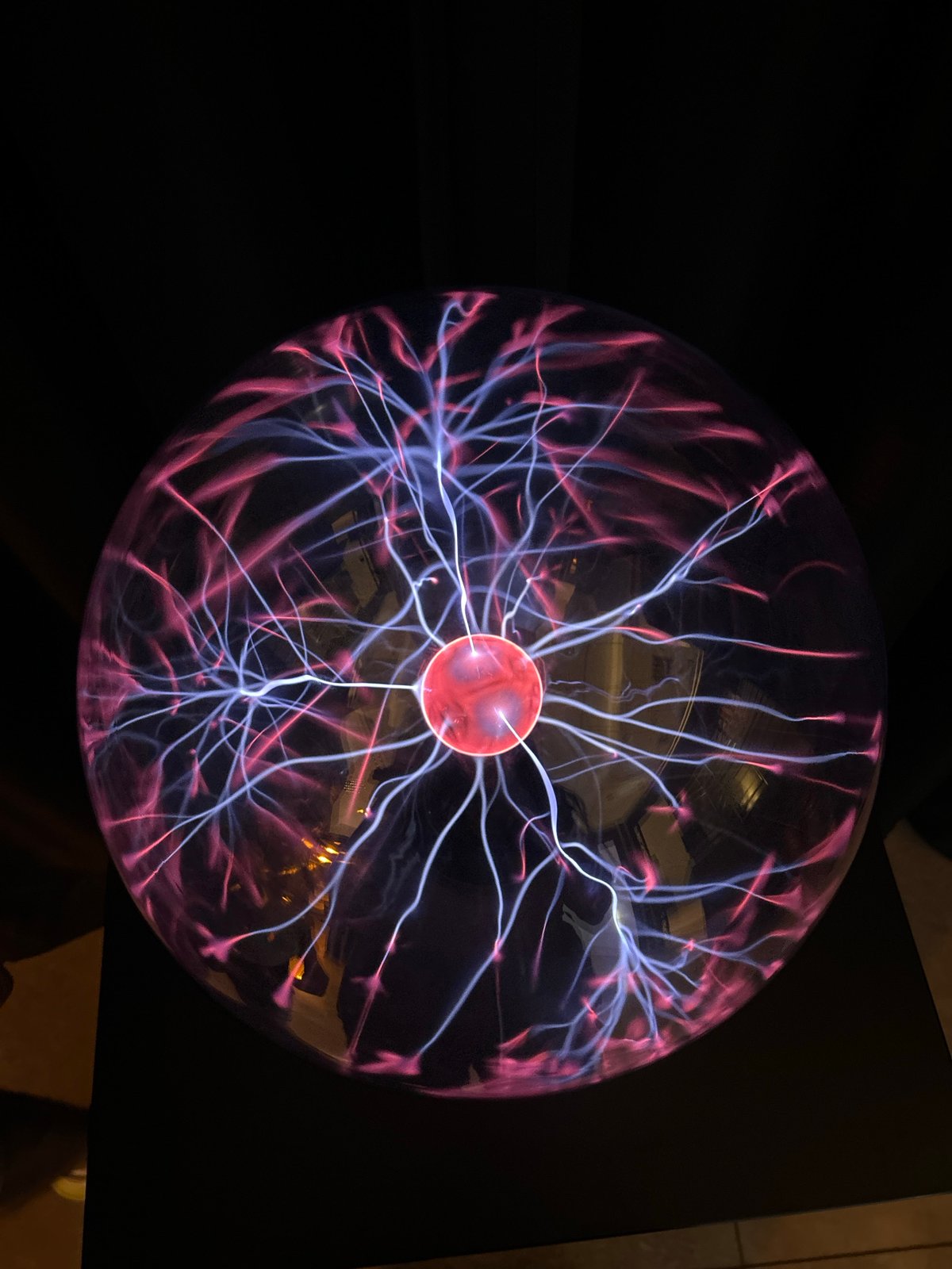 Plasma ball demonstrations and Sofia rotunda visits documented