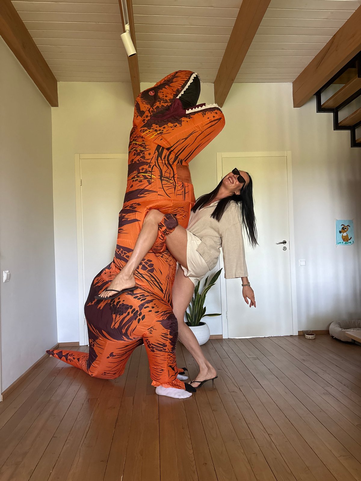 Indoor activities captured in Chaikovsky homes Tuesday morning