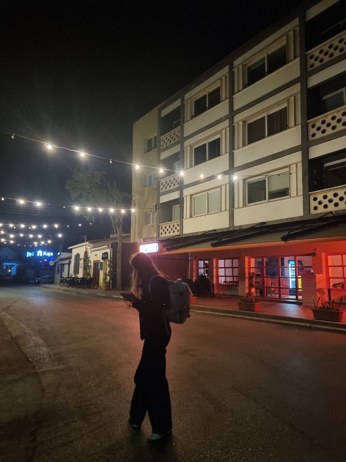 Nighttime pedestrian spotted near UN buffer zone in Nicosia