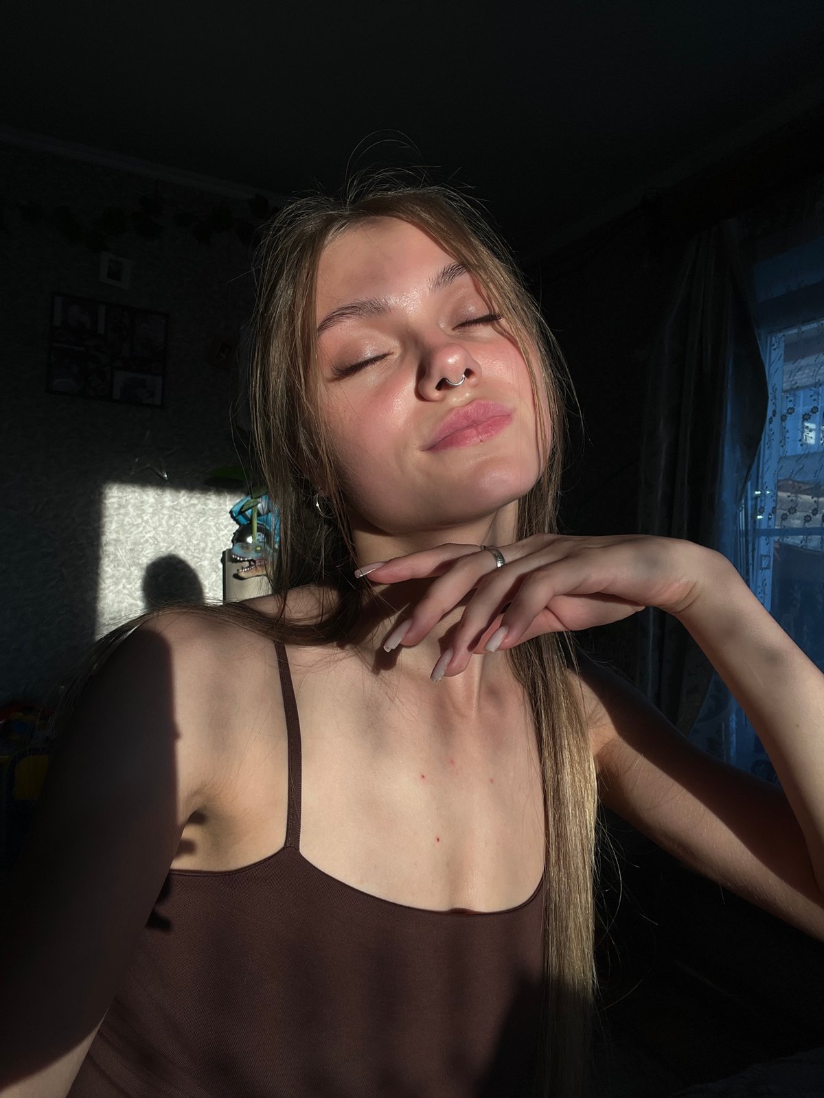 Personal moments captured during summer evening in Фоки, Russia