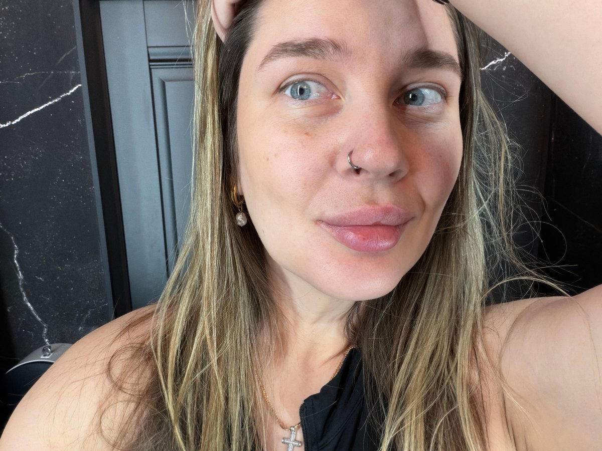Woman photographed from multiple angles during morning hours