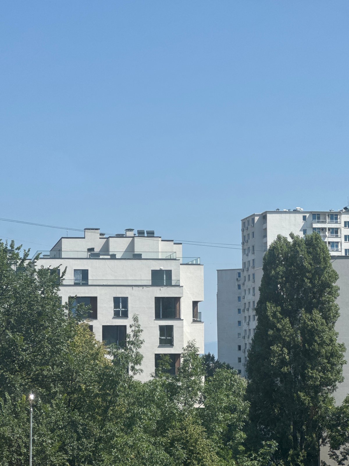 Summer morning at home, then heading to the gym in Sofia