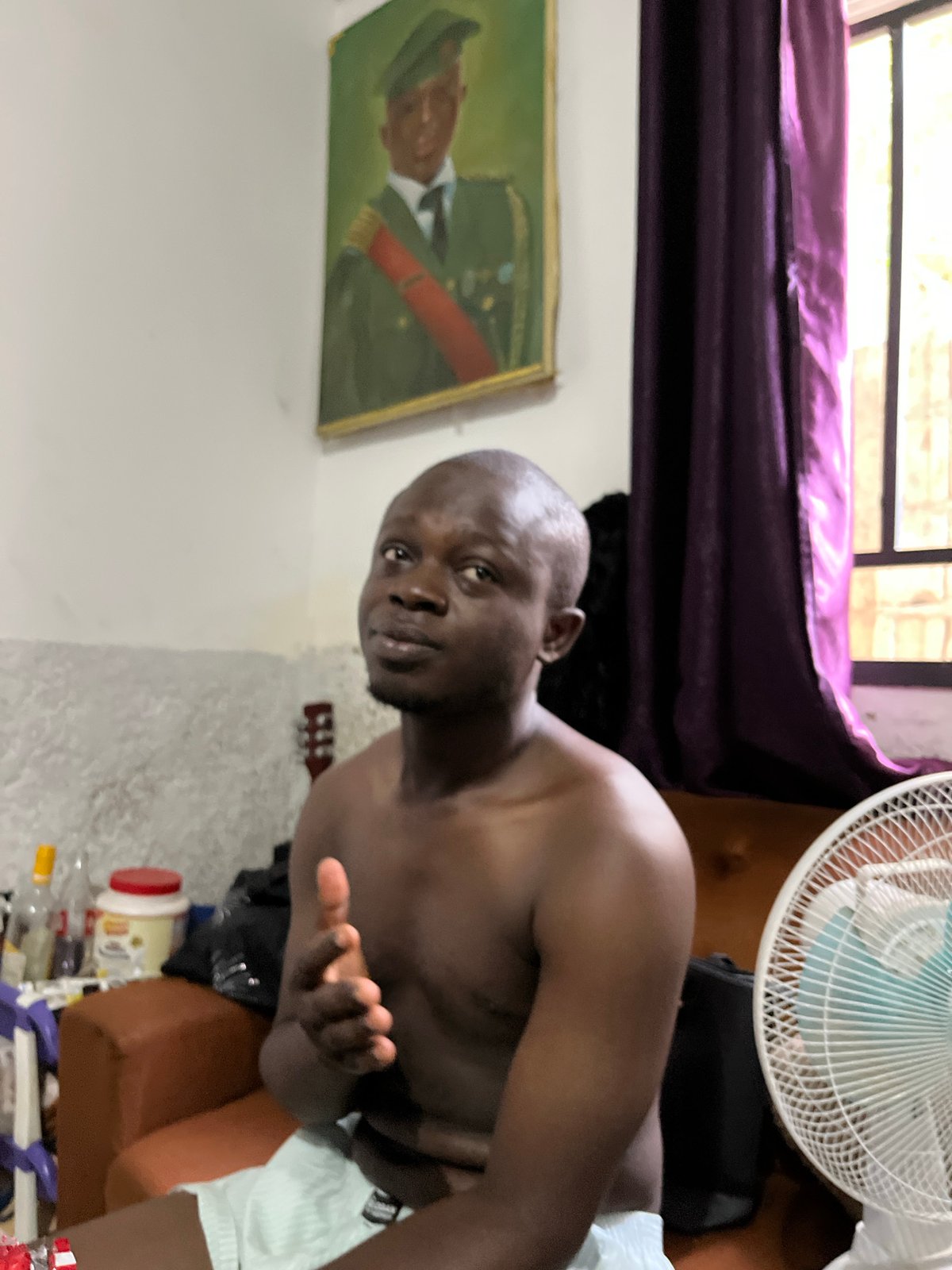Morning domestic life documented in Abuja residential spaces