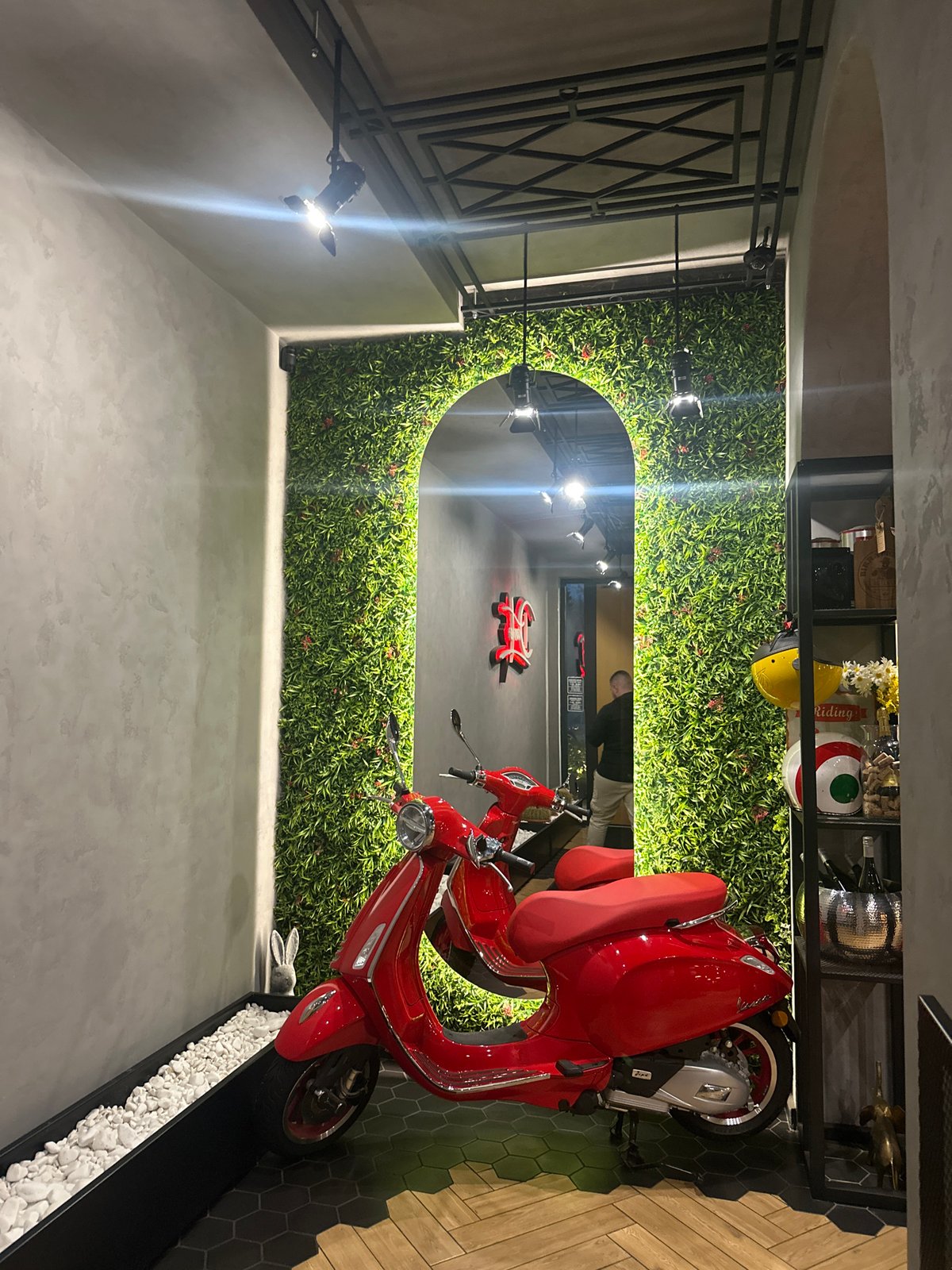 Interior scenes documented in Dobrich Bulgaria retail spaces
