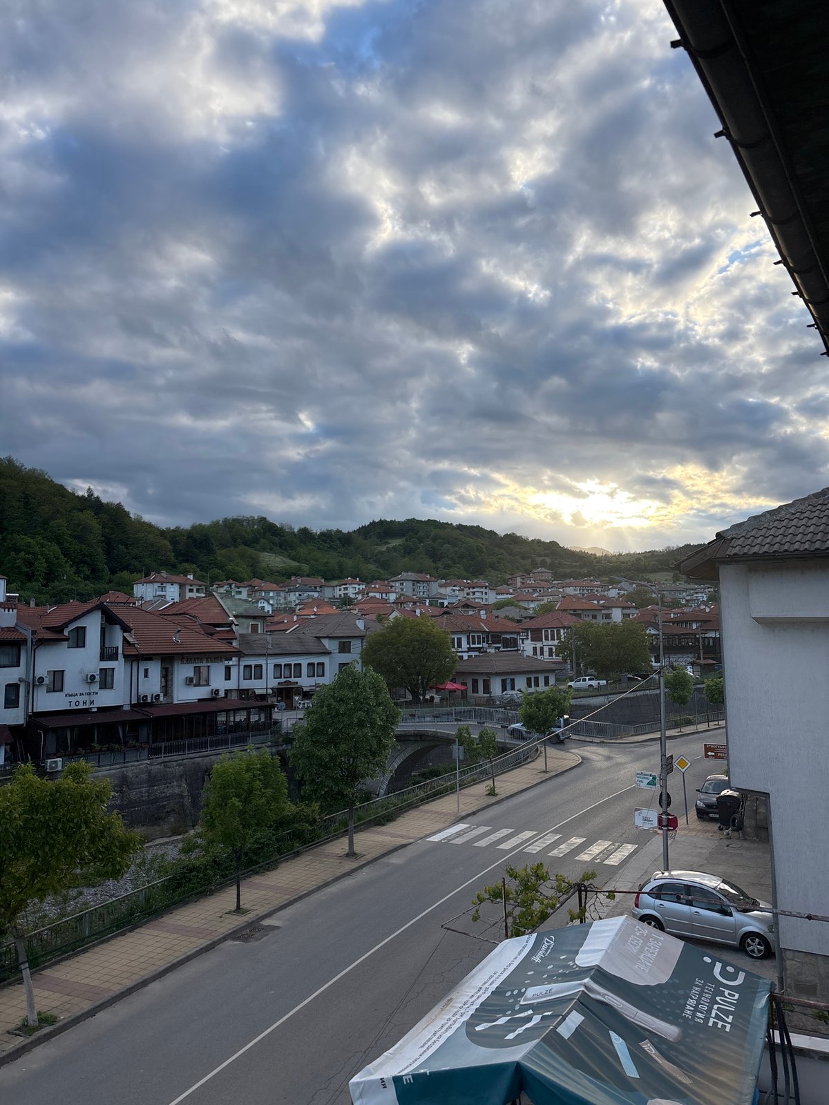 Witness documents street views and selfie in Zlatograd, Bulgaria