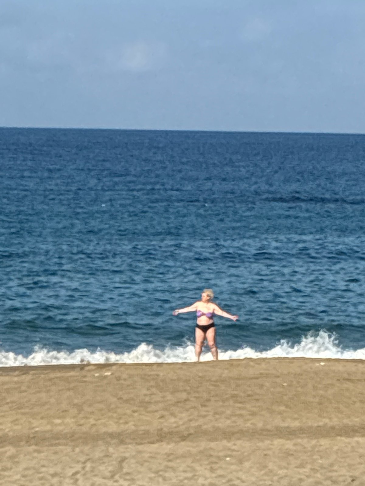 Early morning life along Alanya's beach and promenade