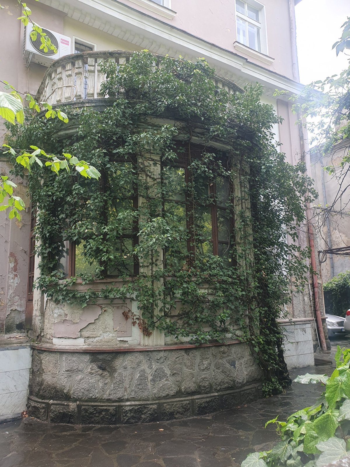 Everyday scenes documented across Plovdiv during spring morning