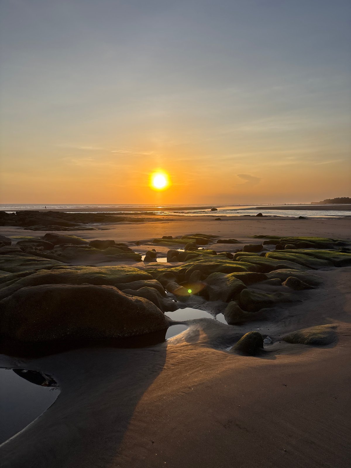 Beach life documented in Kerambitan, Indonesia morning hours