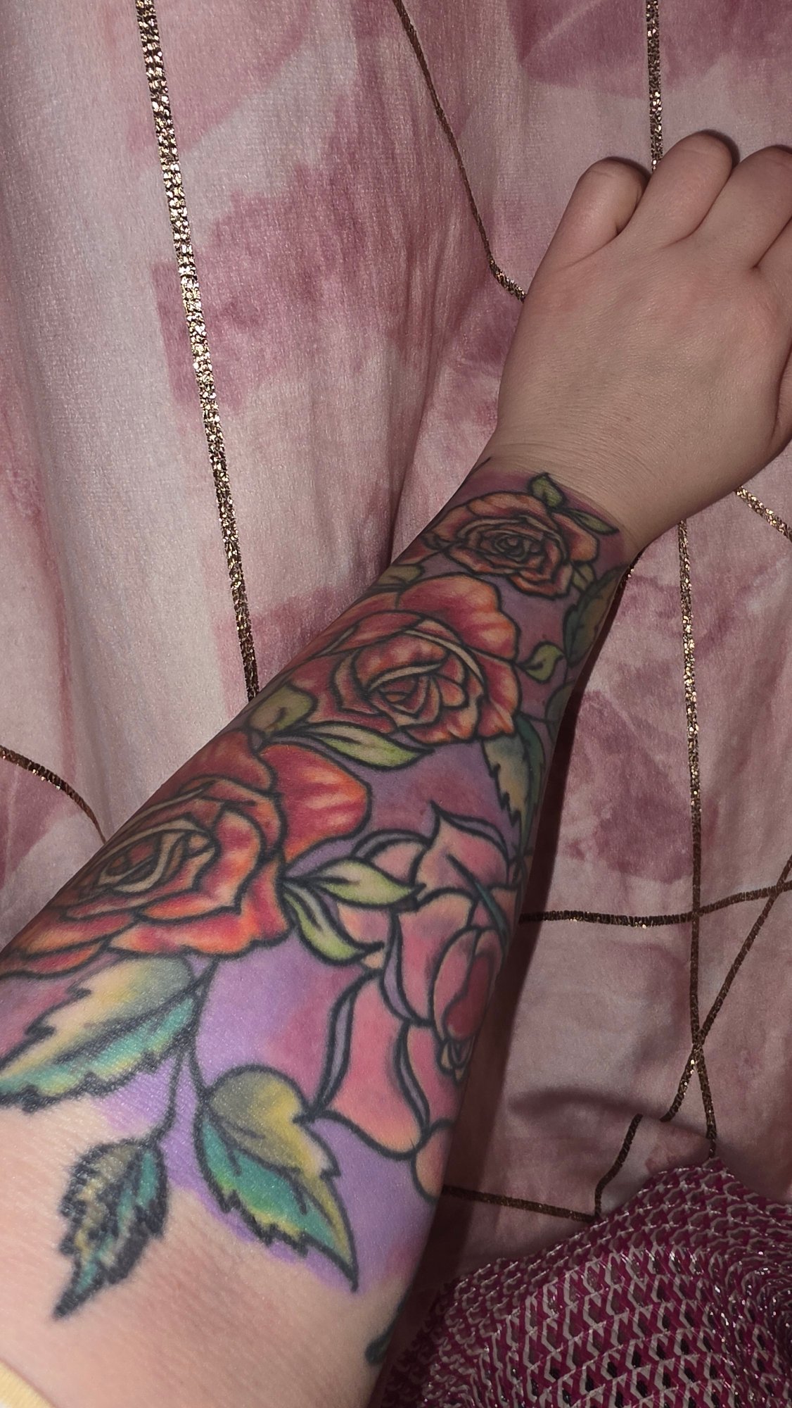 Detailed tattoo documentation captured in London