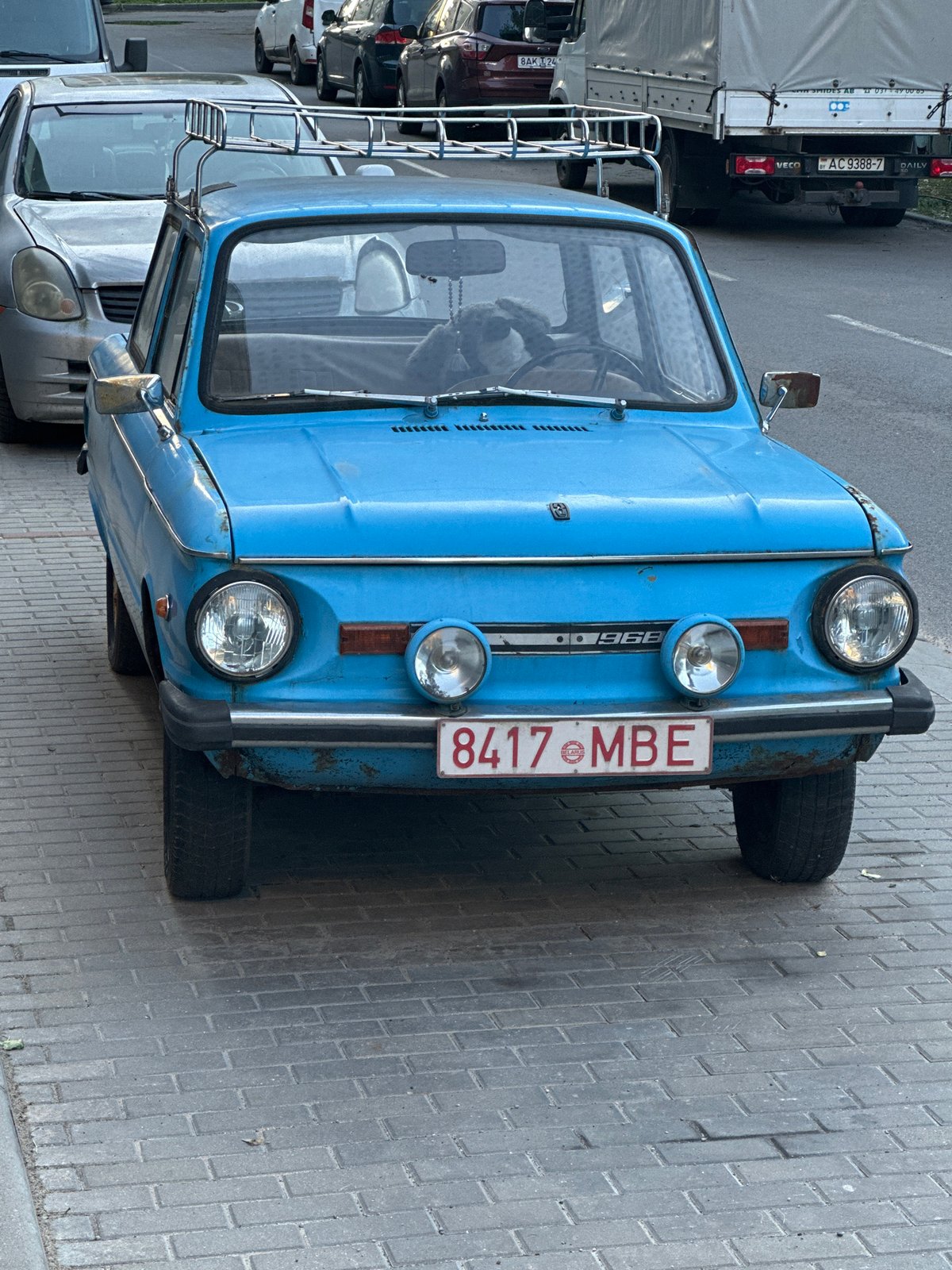 Vintage cars and street life documented in Minsk