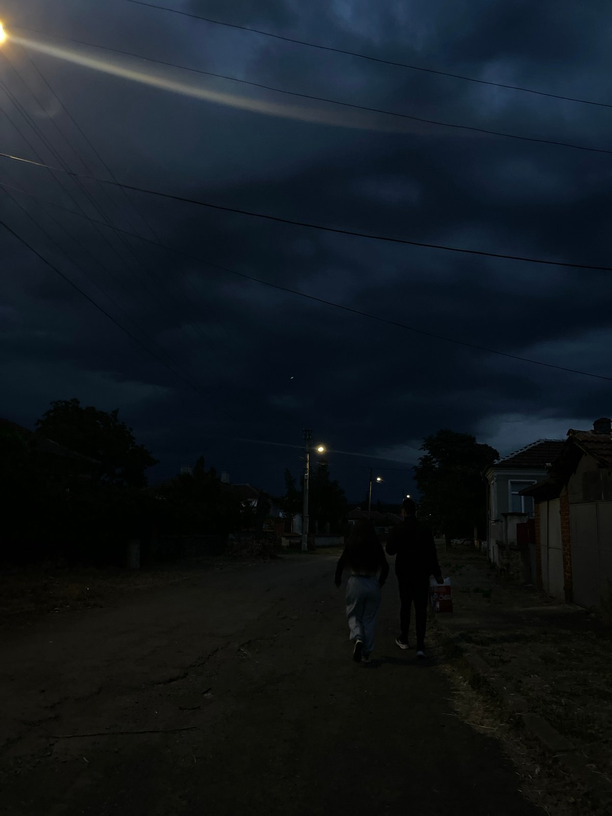Evening gardening and street scenes captured in Lozarevo, Bulgaria