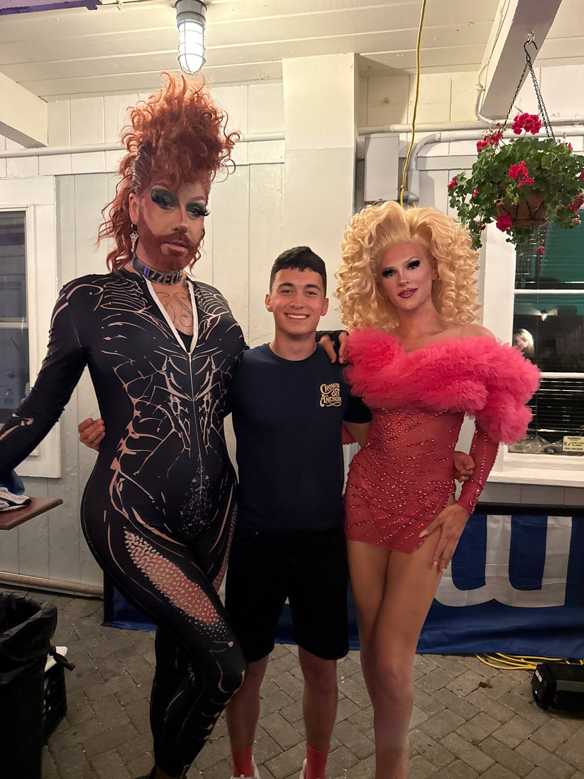 Drag performers and guests mixing it up in Provincetown