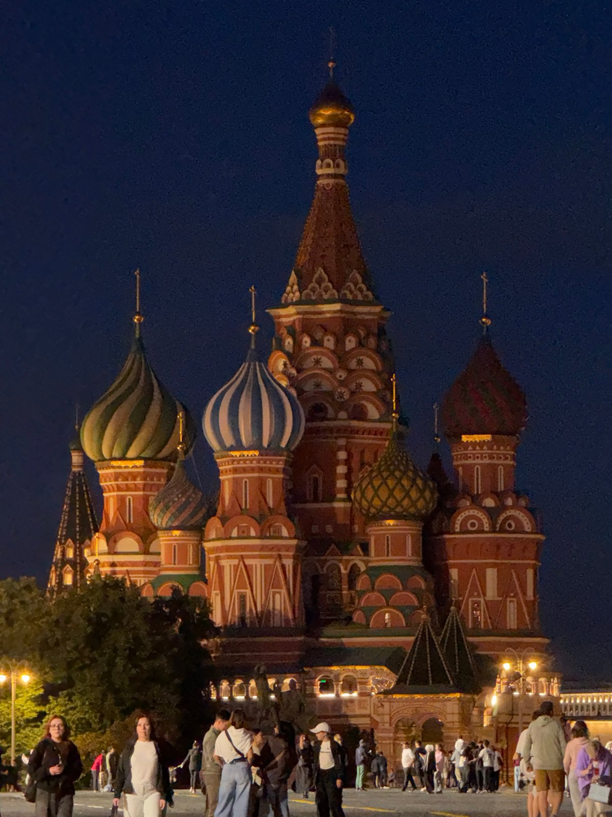 Night out near Red Square: sightseeing and dinner in Moscow