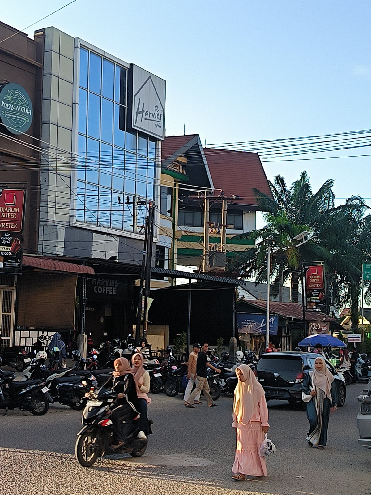 Daily life documented across Lhokseumawe, Indonesia morning hours