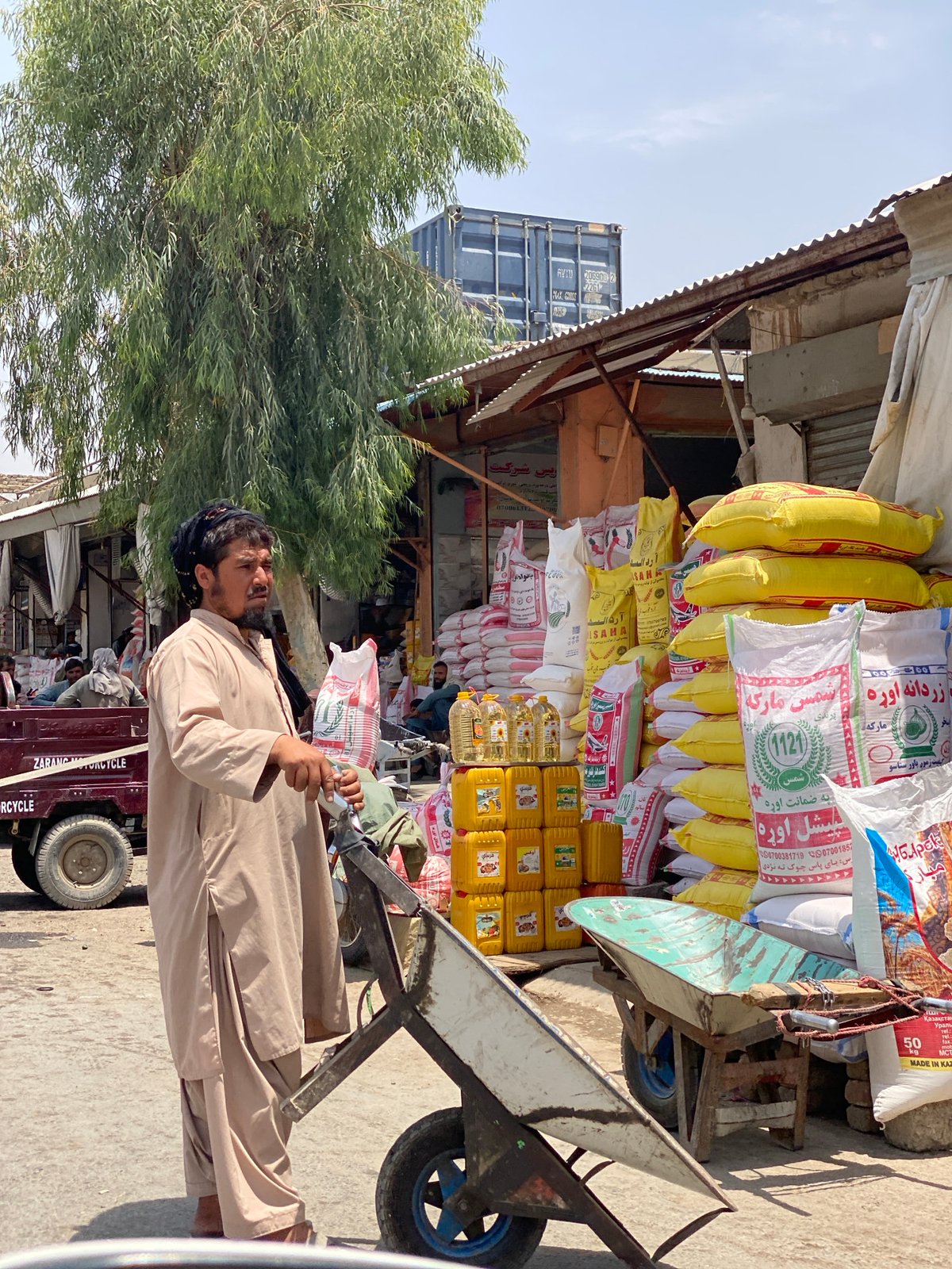 Daily street life in Kandahar captured across multiple locations
