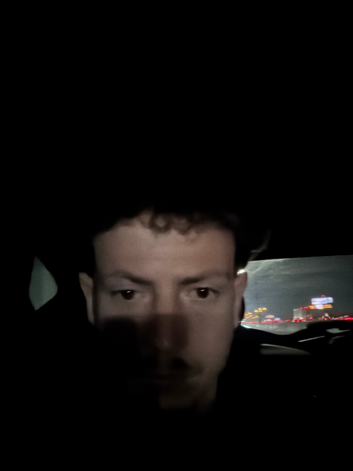 Man photographed on nighttime street in Mississauga