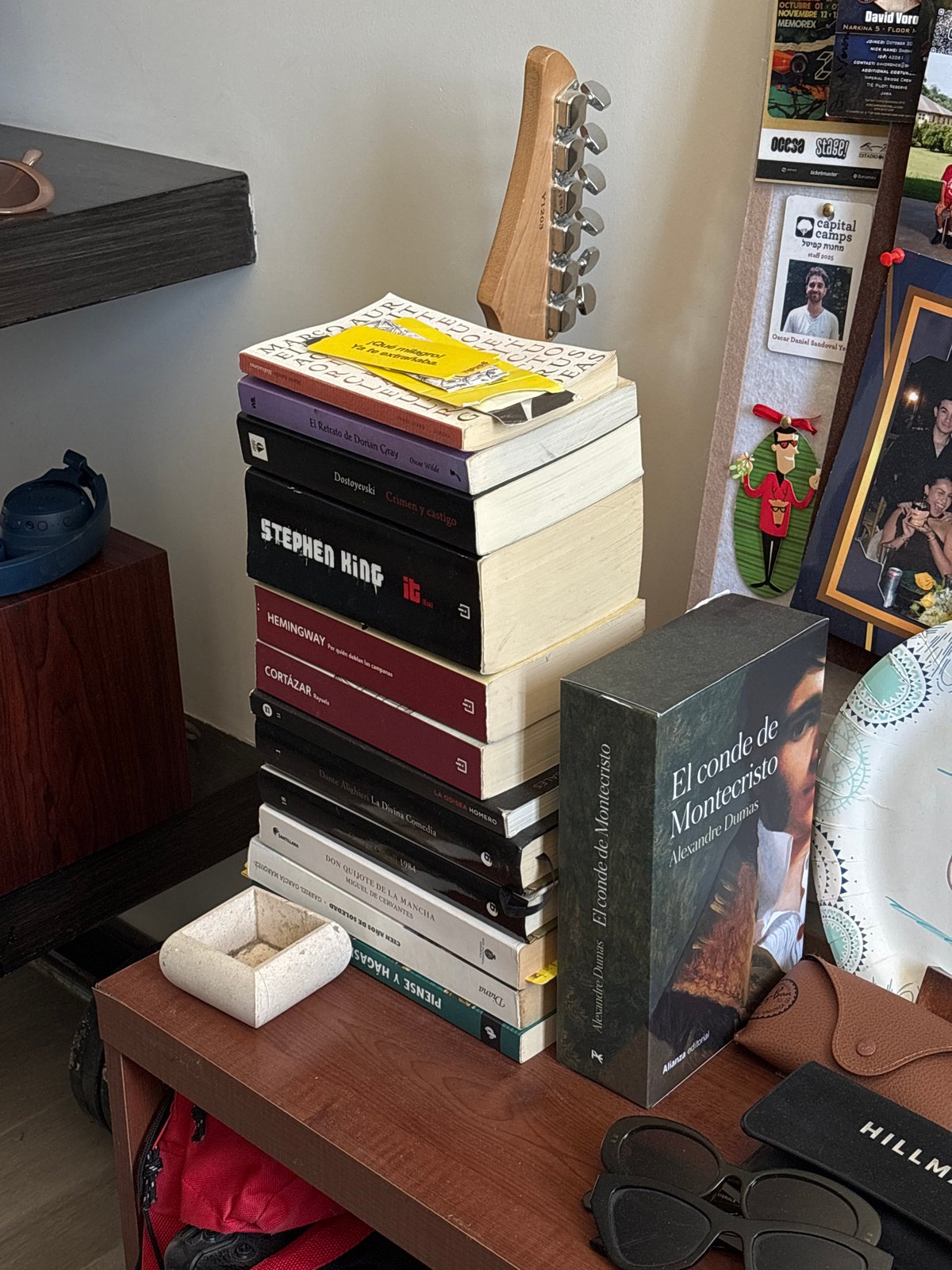 Personal collection documented on tabletop in Santa Clara Ocoyucan