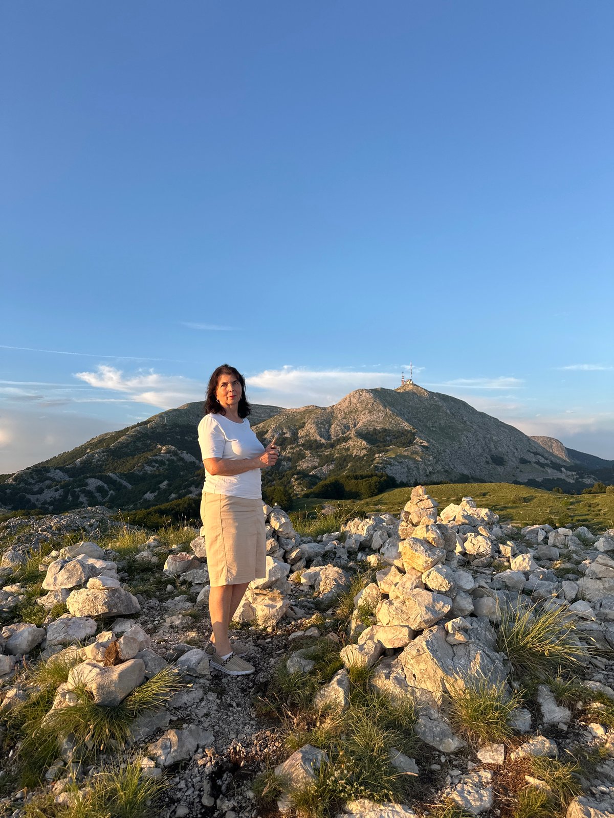 Sunset hiking and sightseeing documented at Mount Kuk, Montenegro