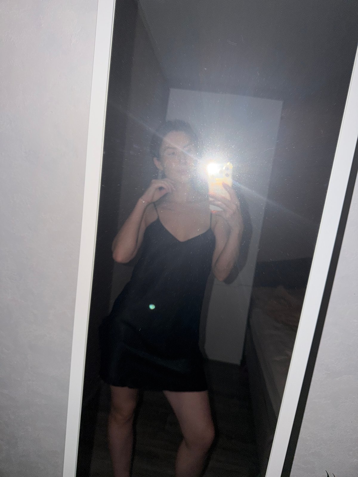 Woman records multiple personal selfies in Perm apartment