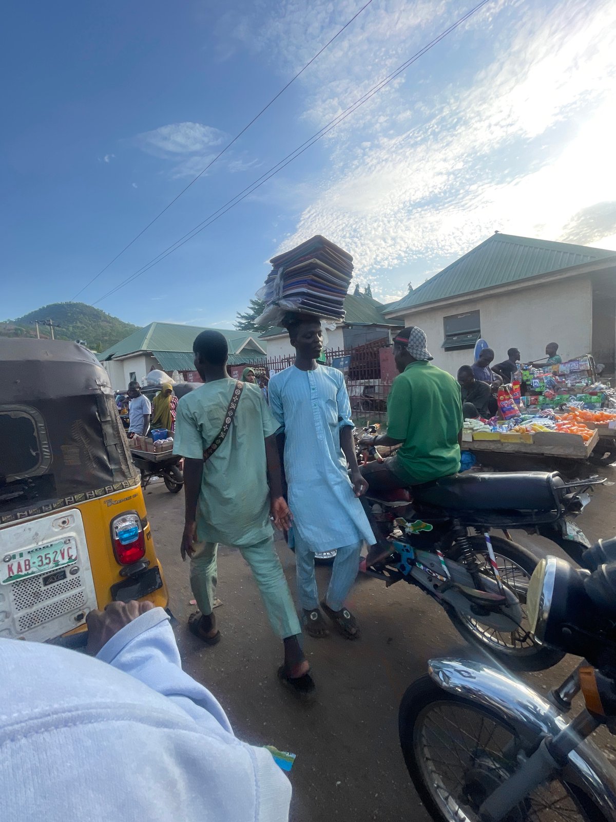 Daily street life documented across Lokoja Nigeria markets