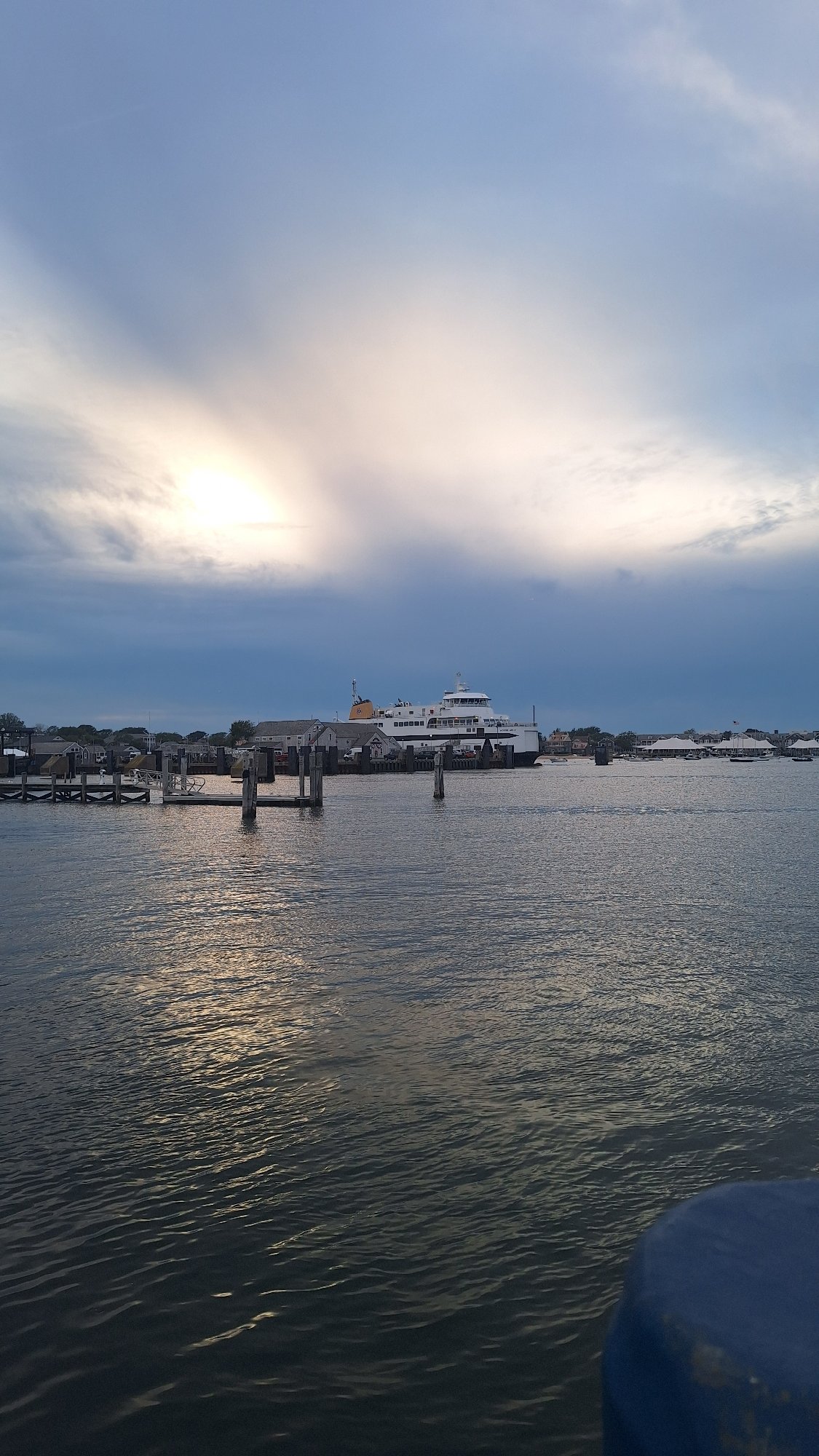 Evening harbor scenes across Nantucket's waterfront and marina