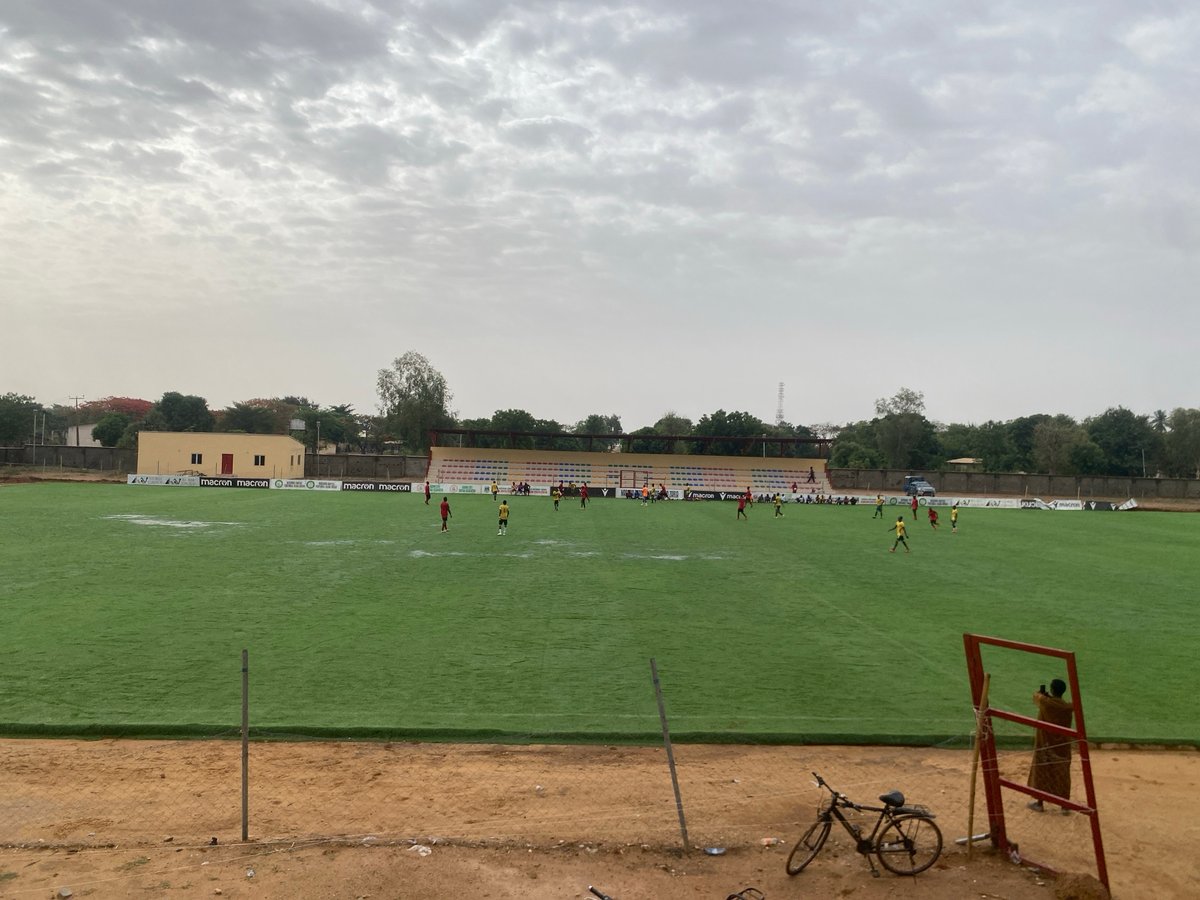 Morning soccer match proceeds under cloudy skies in Tudun Wada