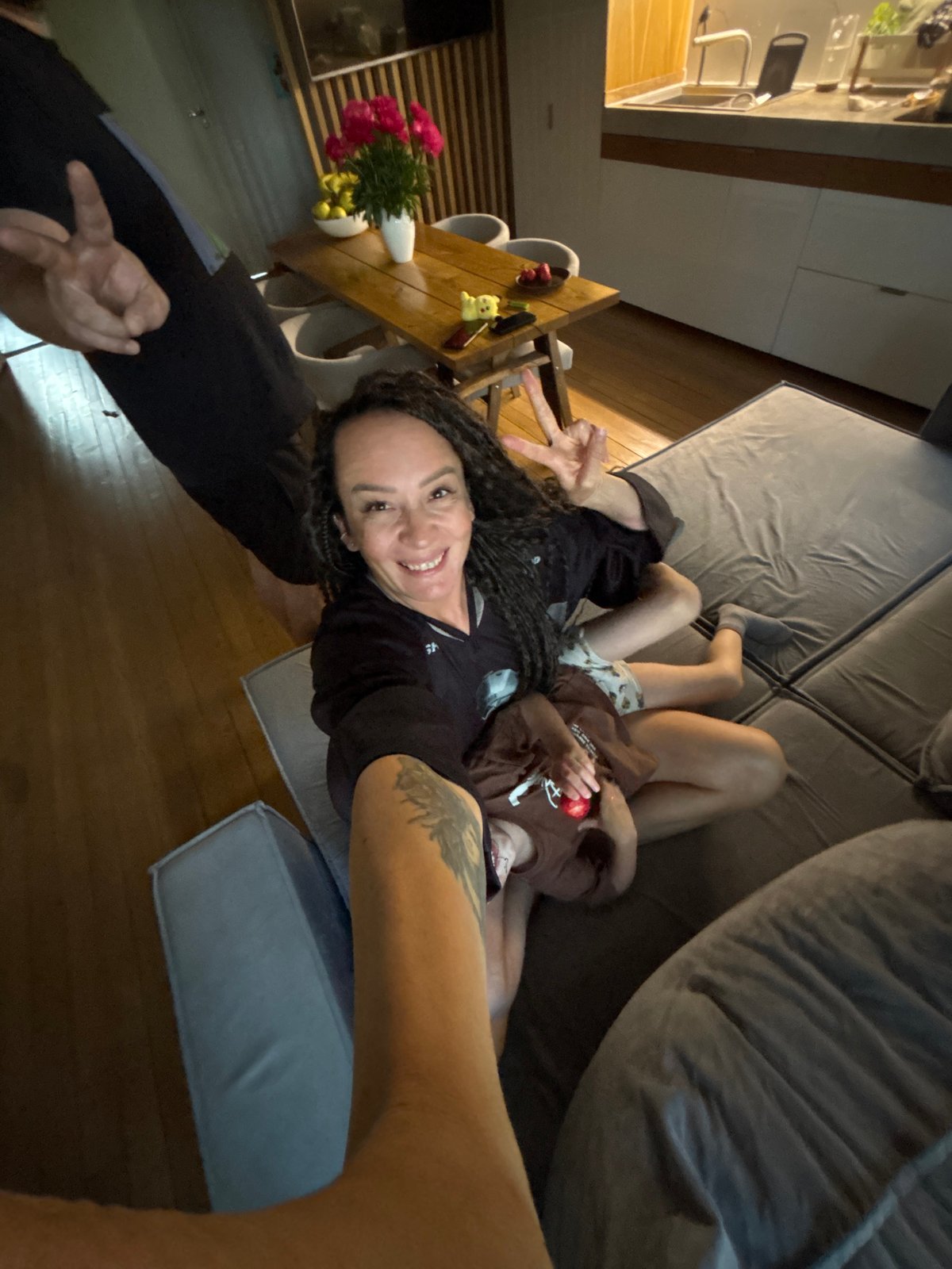 Family documents casual indoor moments in Chaikovsky home