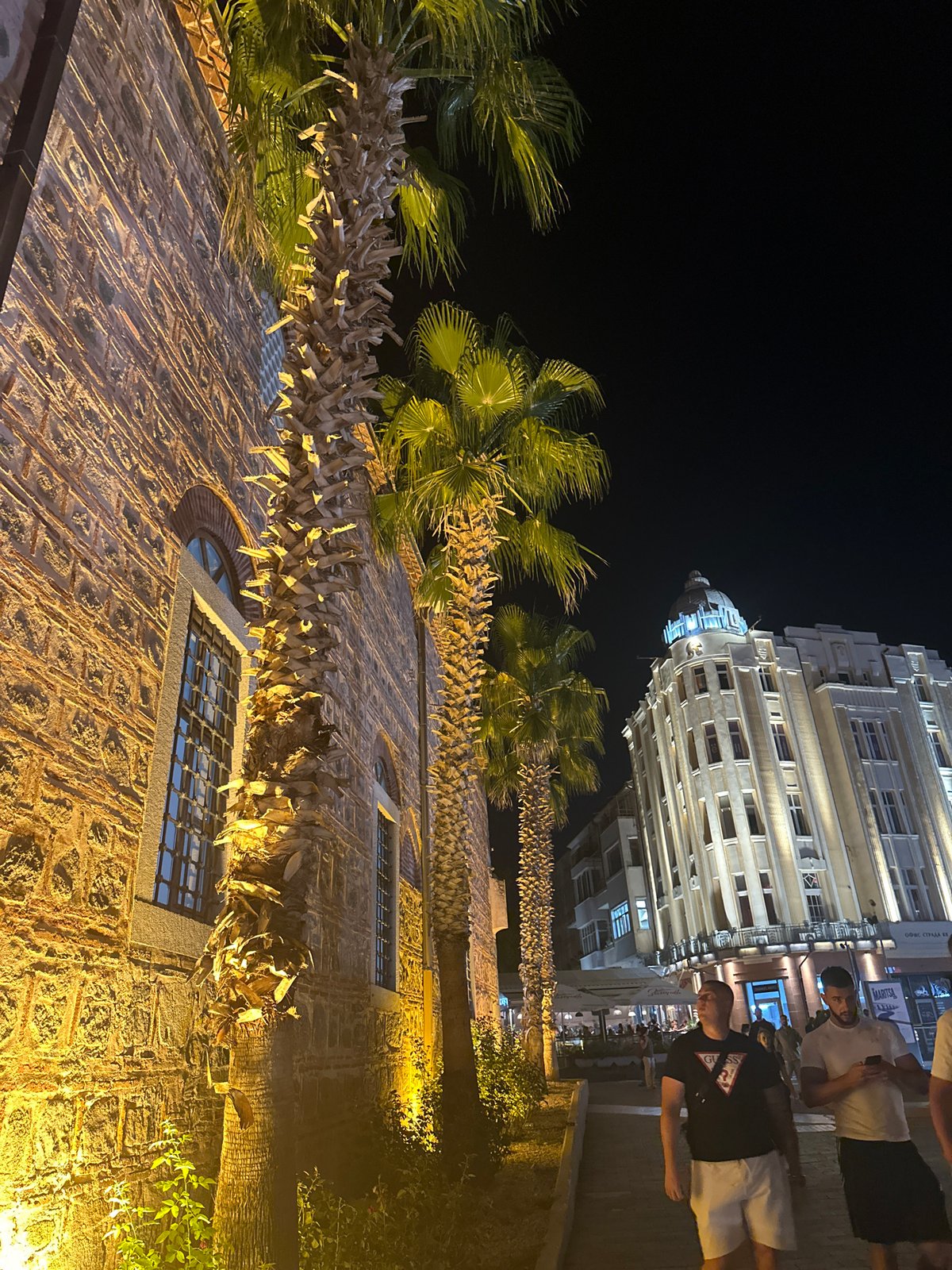 Plovdiv's lit-up streets and a quirky candy-filled cauldron display