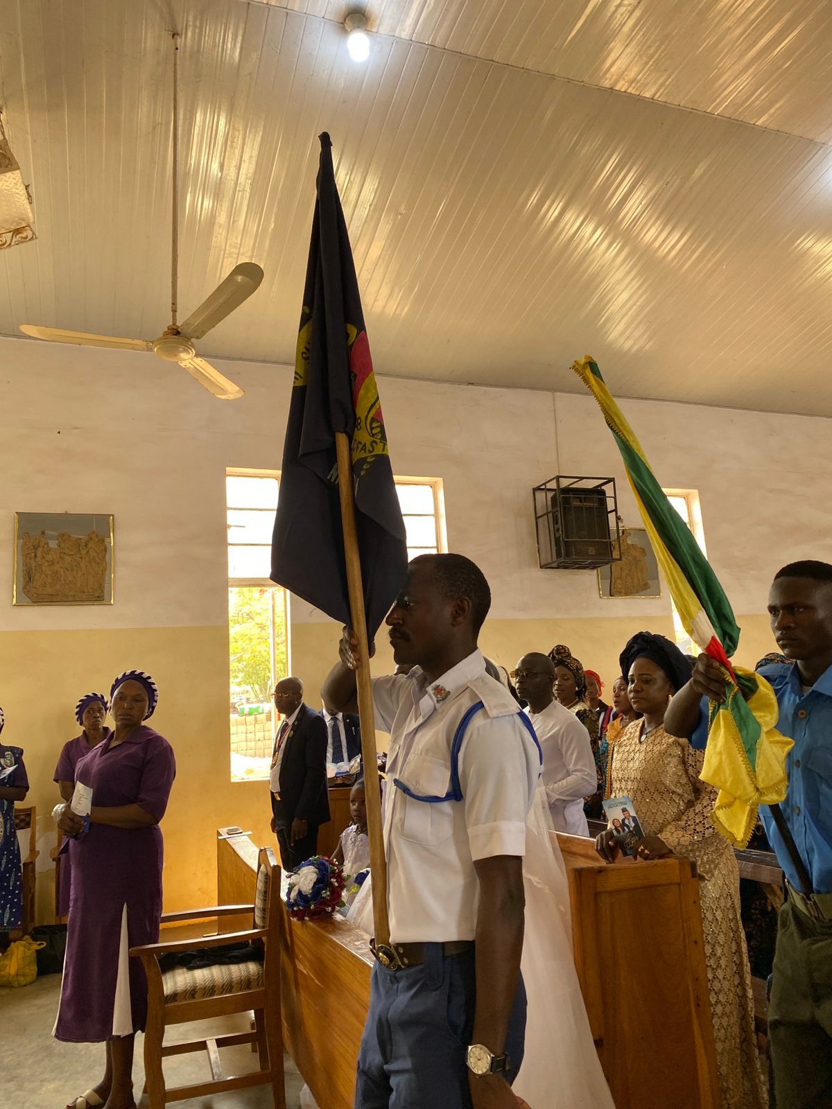 Wedding ceremony held at church in Kuru Dungus, Nigeria