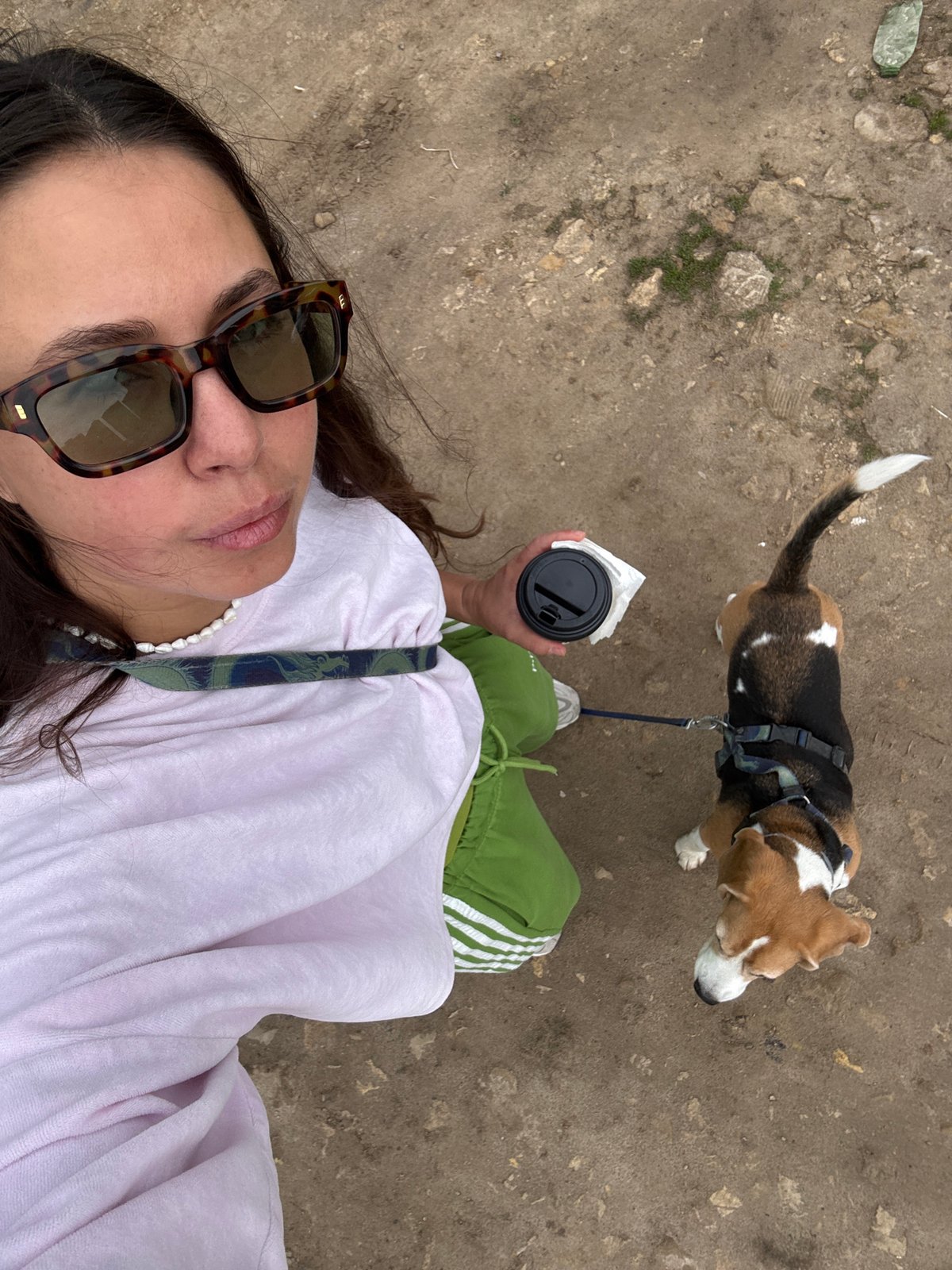 Morning scenes in Kazan: dog walking, casual portraits, construction